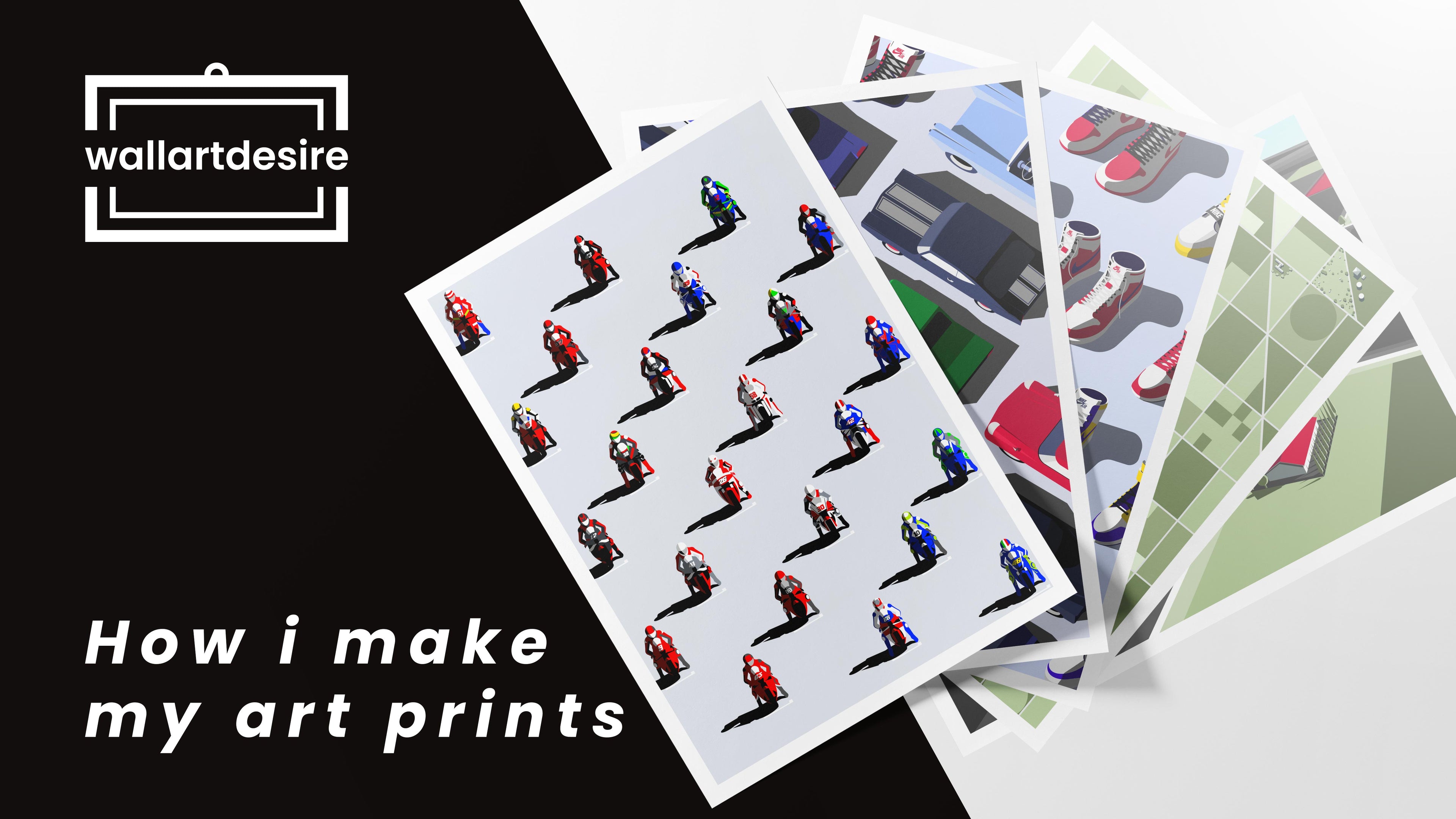 Carica il video: How I make my art prints